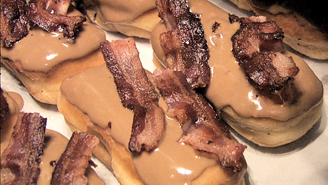 Bacon Maple Bars are Delicious!